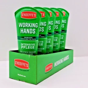 O’Keeffe’s Working Hands Handcreme bei rissiger Haut 5er Vorteilspack je 80 ml